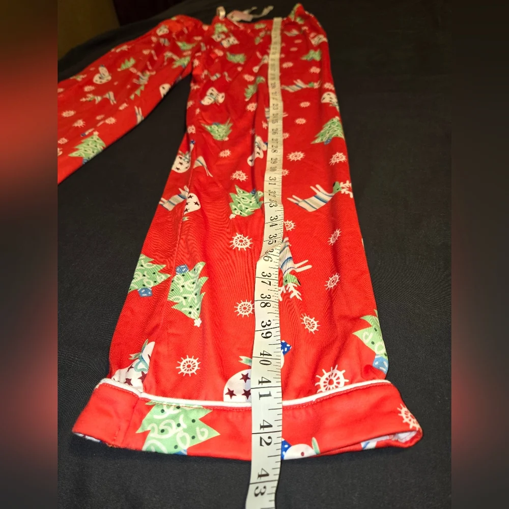 Womens Christmas Pajama Set Size M - Picture 3 of 9